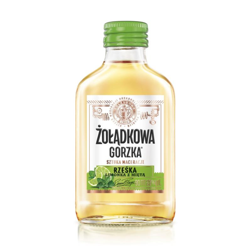Napój spirytusowy Żołądkowa Gorzka limonka z miętą