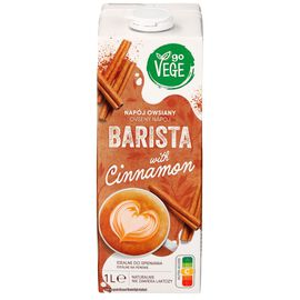 Go Vege Napój owsiany barista z cynamonem 1 l