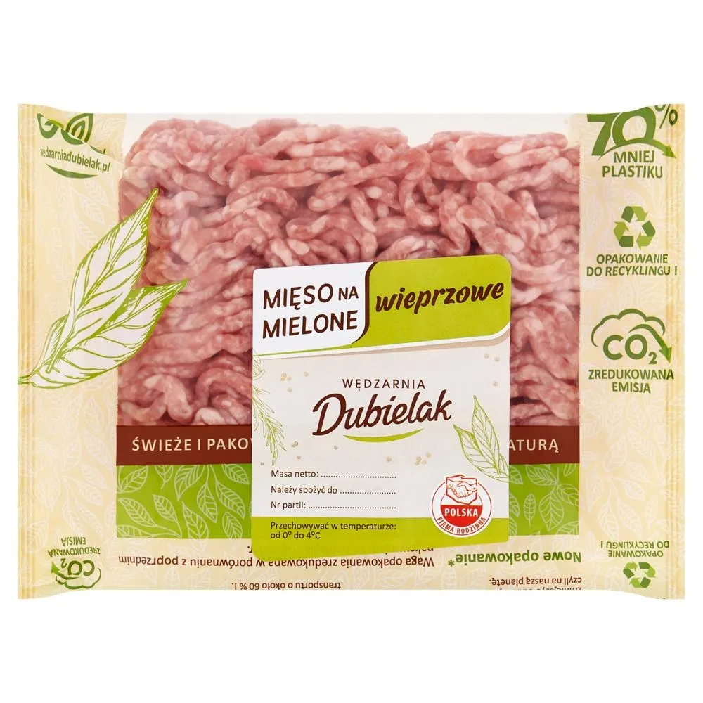 Wędzarnia Dubielak Mięso na mielone wieprzowe 400 g