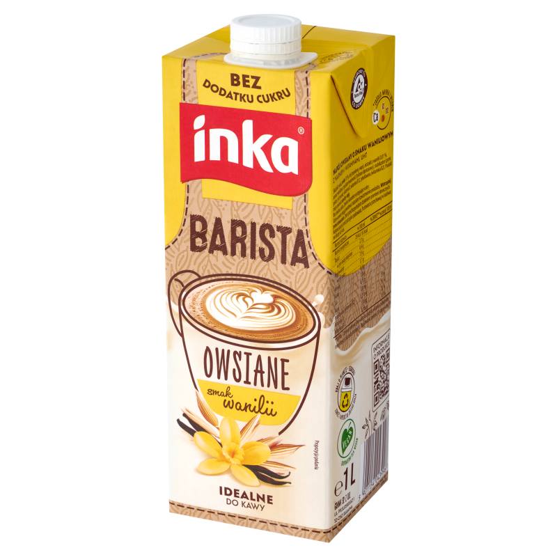 Barista owsiane o smaku waniliowym