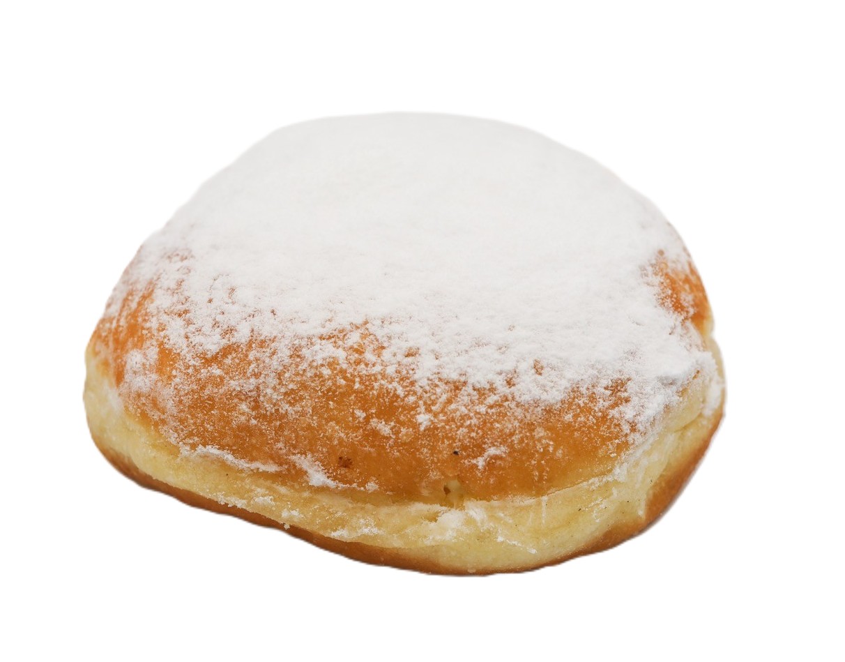 Pączek z kremem pâtissiere