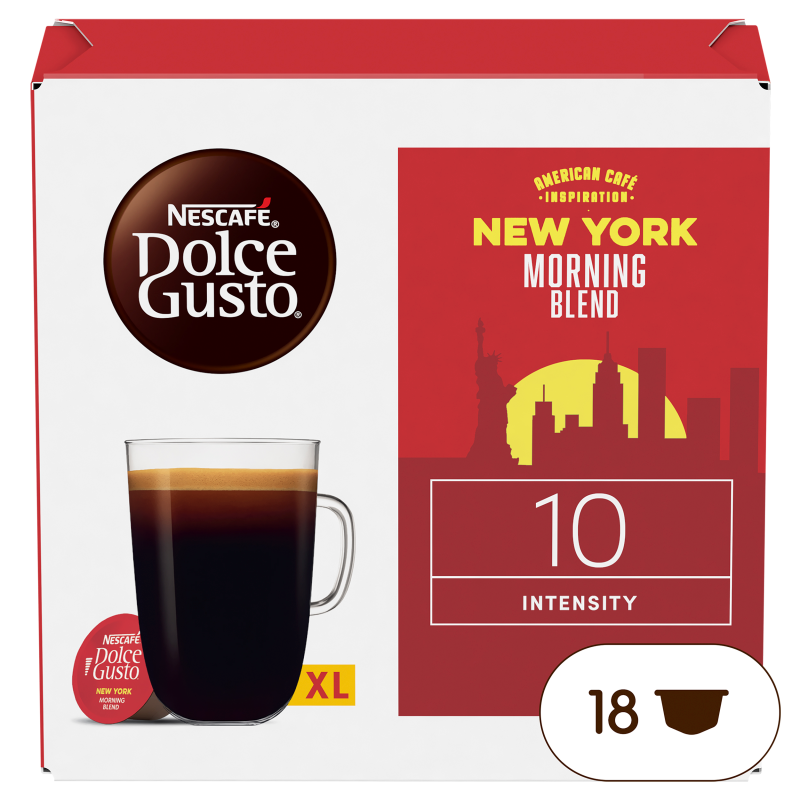 Kawa NEW YORK MORNING BLEND w kapsułkach (18 kaps.)