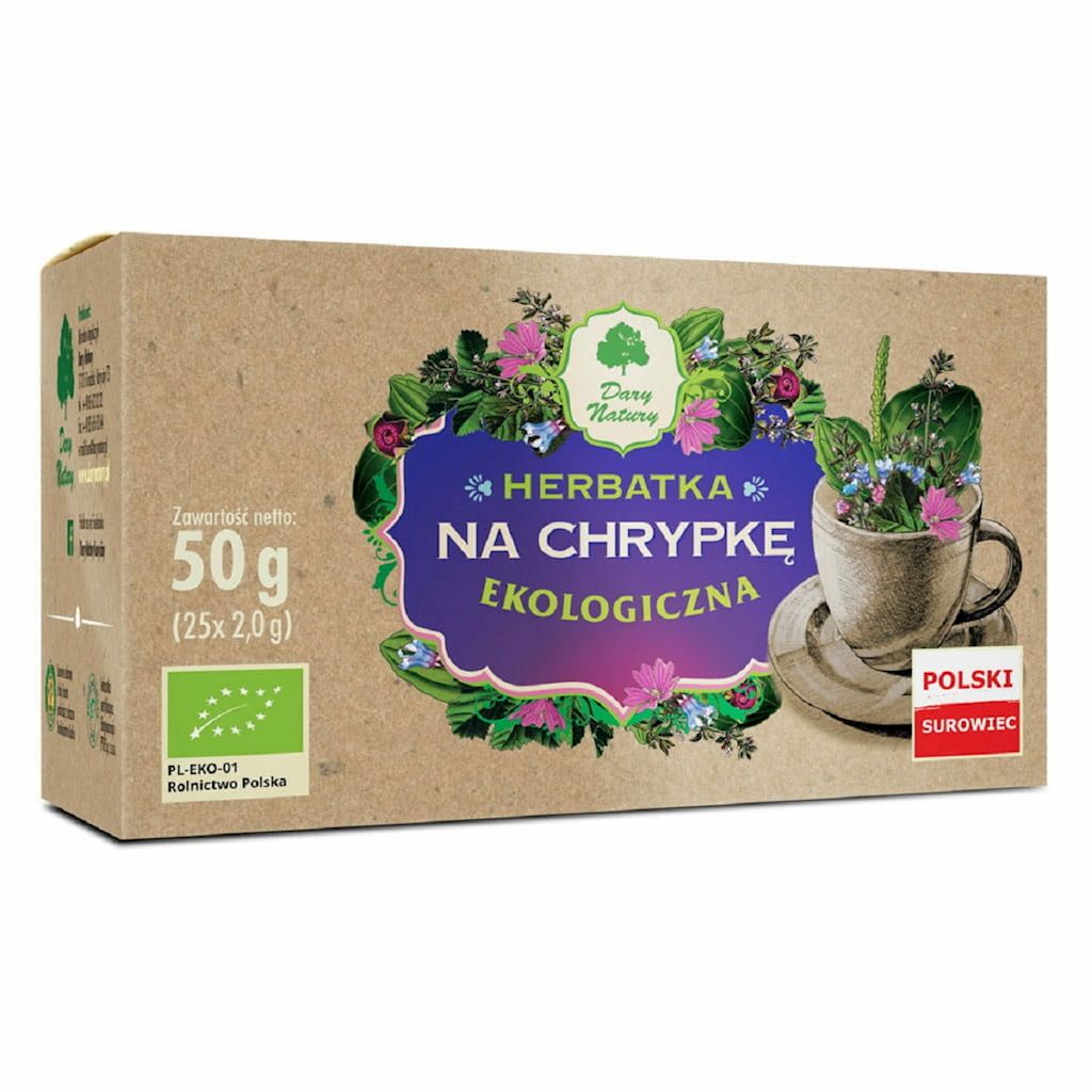 Herbatka ziołowa - na chrypkę (25 tor.)