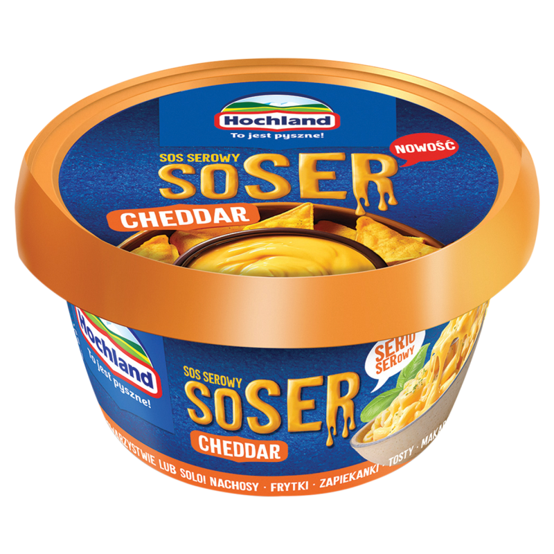 Sos serowy soSER cheddar