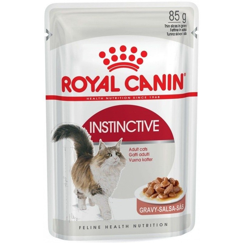 Karma mokra dla kotów Instinctive w sosie Royal Canin 85 g