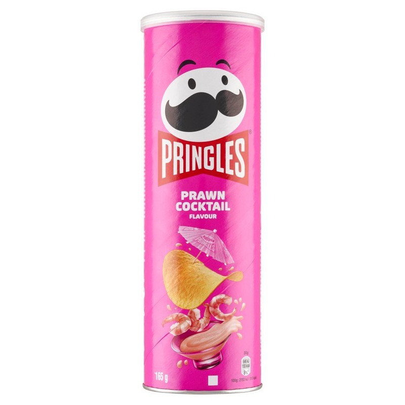 Chipsy o smaku krewetek Pringles 165 g