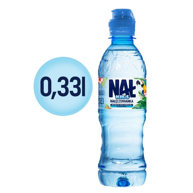 Woda mineralna niegazowana kids Nałęczowianka 330 ml