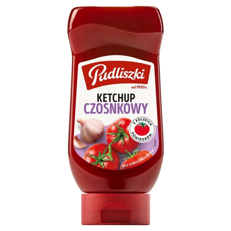 Ketchup czosnkowy Pudliszki 475 g