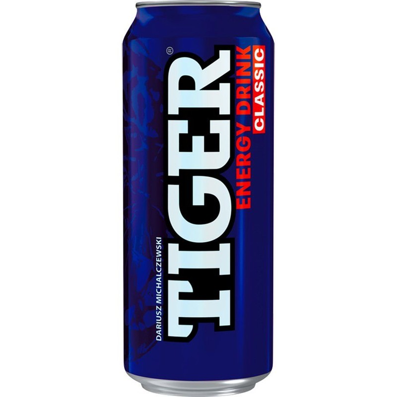Napój energetyzujący Classic TIGER 500 ml