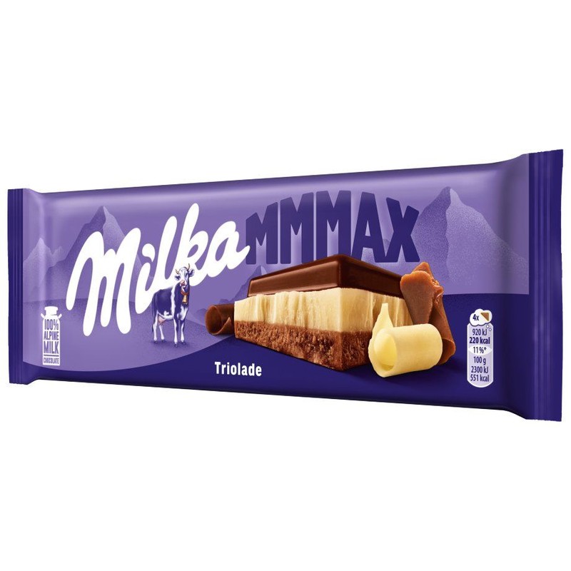 Czekolada mleczna MMMax triolade  Milka 280 g