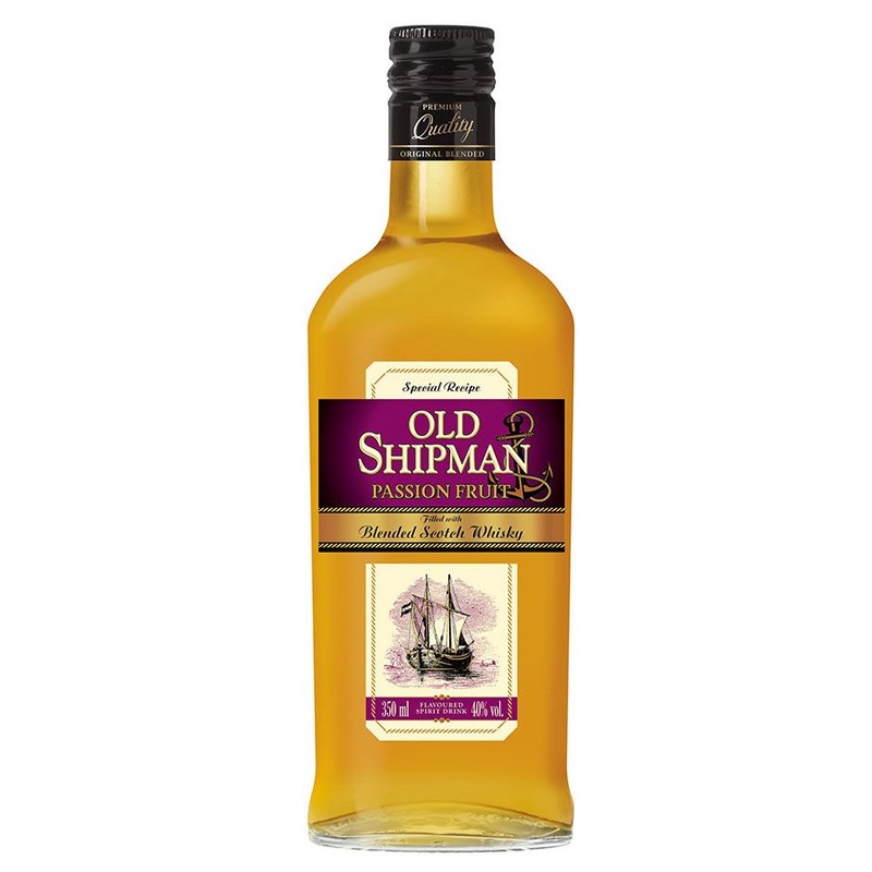 Whisky szkocka blend Passion Fruit alk. 35% obj. Old Shipman 350 ml