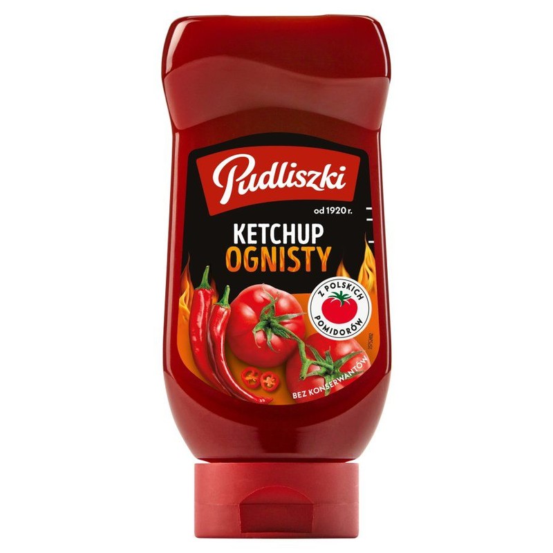 Ketchup super pikantny Pudliszki 480 g