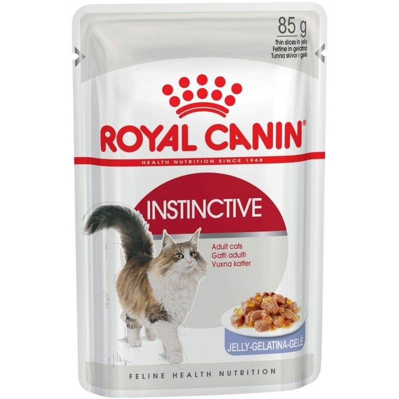 Karma mokra dla kotów Instinctive w galarecie Royal Canin 85 g