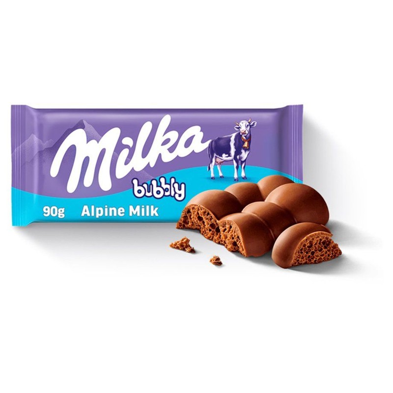 Czekolada mleczna Bubbly Milk Milka 90 g