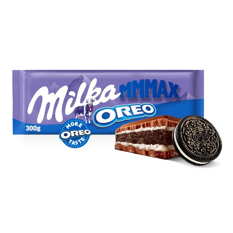 Czekolada mleczna MMMAX Oreo   Milka 300 g