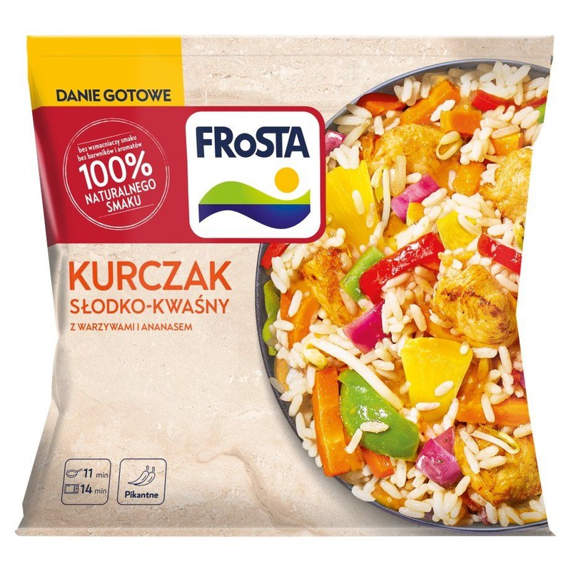 Kurczak słodko-kwaśny  FRoSTA 450 g