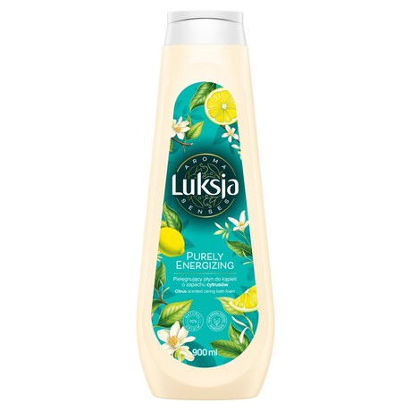 Luksja Aroma Senses Pielęgnujący płyn do kąpieli o zapachu cytrusów 900 ml