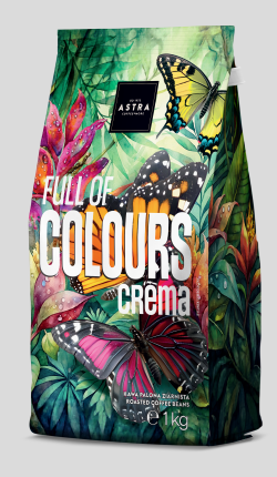 Kawa palona ziarnista FULL OF COLOURS - CREMA
