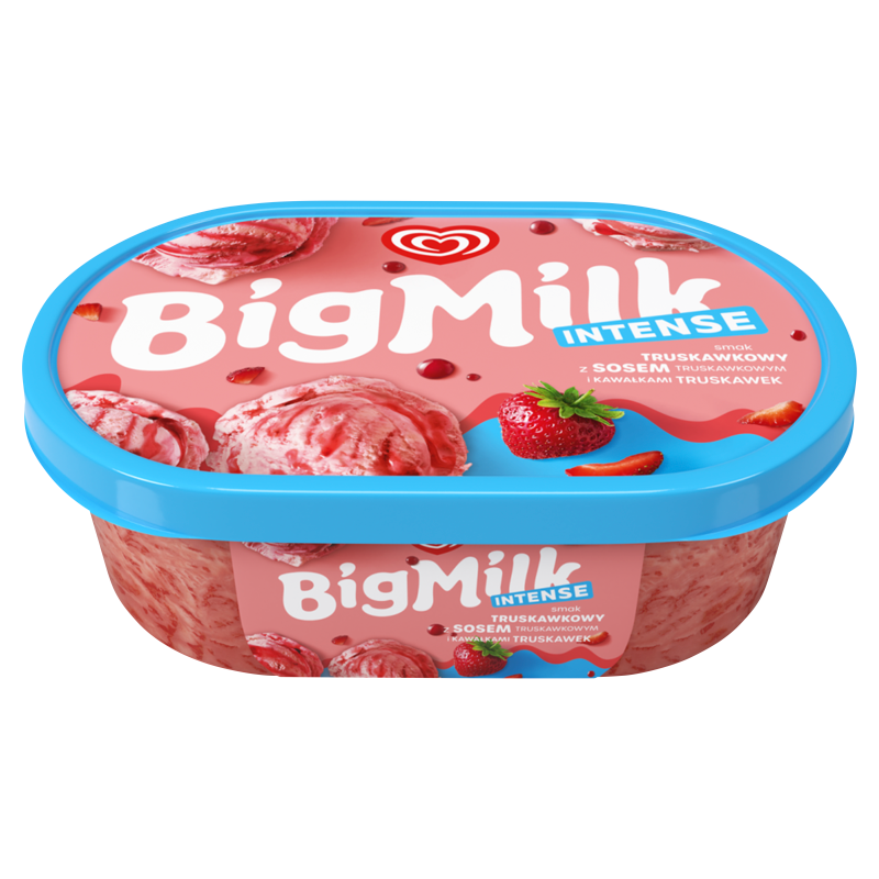 Lody truskawkowe