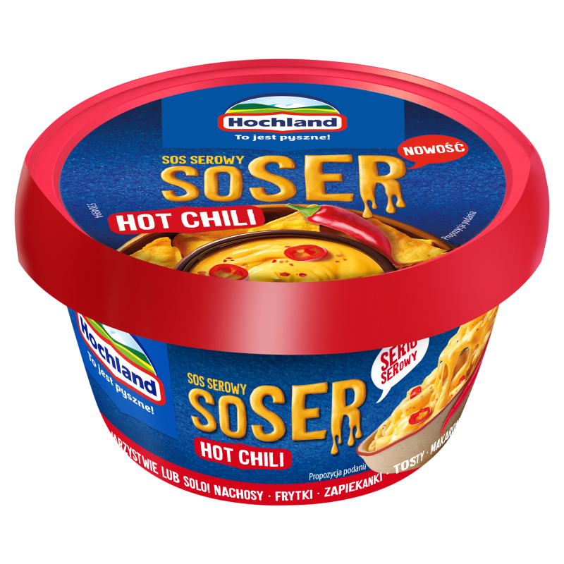 Sos serowy soSER hot chilli