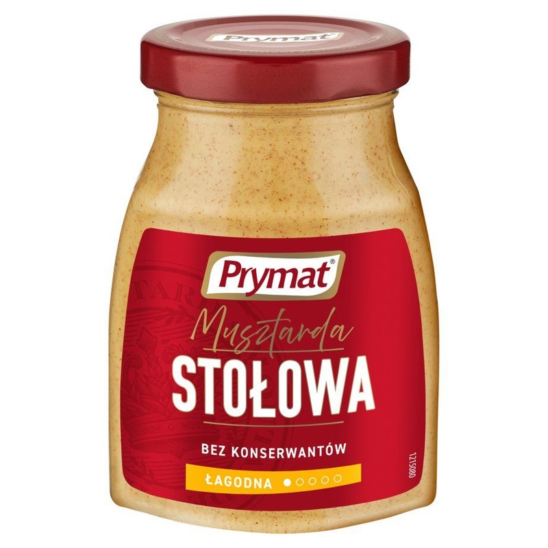 Musztarda stołowa Prymat 185 g