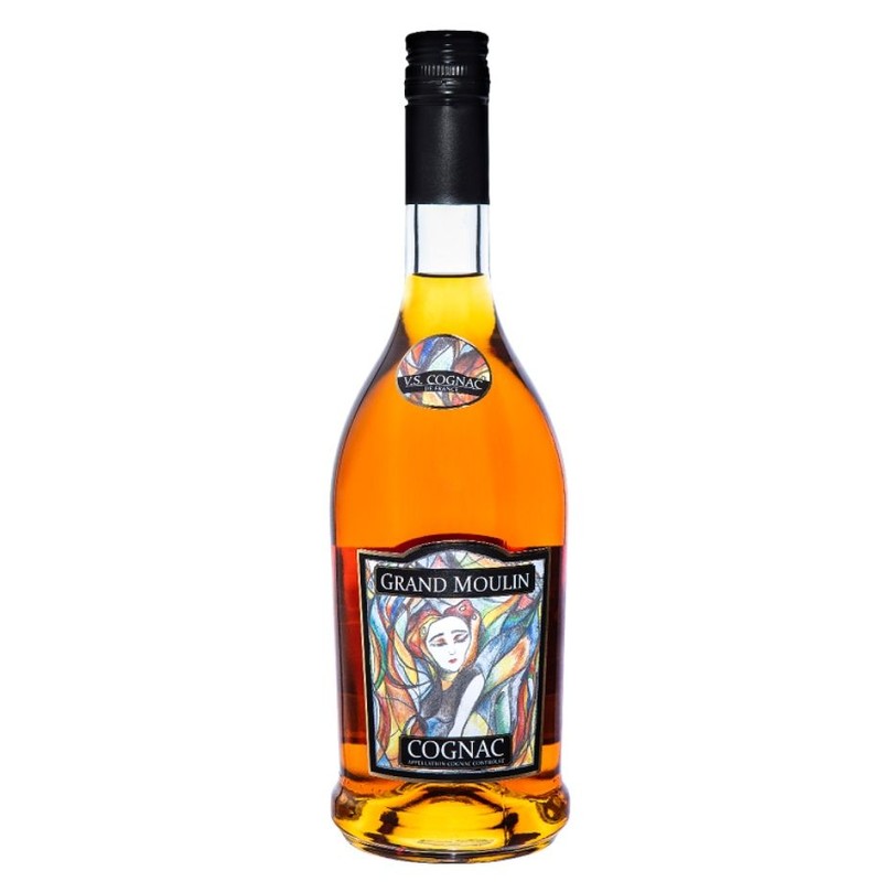 Koniak V.S alk. 40,0% obj. Grand Moulin 700 ml
