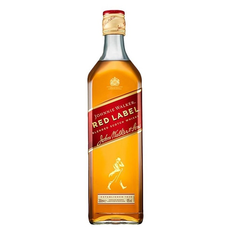 Whisky blend Red Label alk. 40,0% obj. Johnnie Walker 200 ml