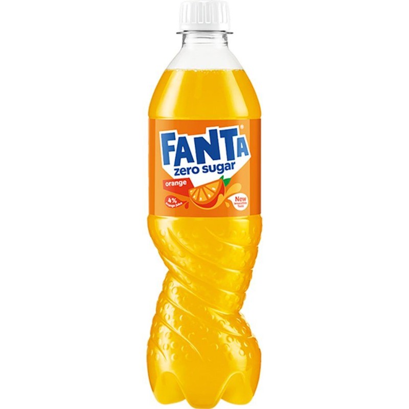 Napój gazowany Orange Zero Sugar o smaku pomarańczowym Fanta 500 ml