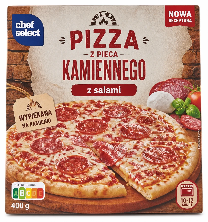 CHEF SELECT Pizza z pieca kamiennego