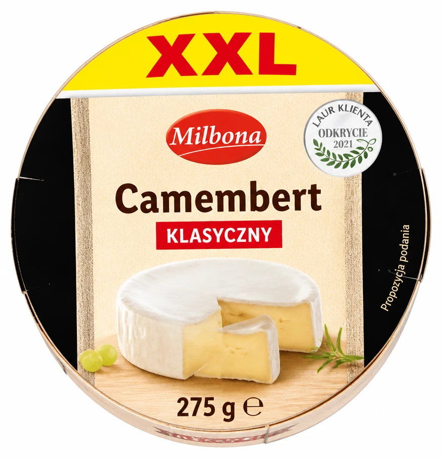 MILBONA Camembert klasyczny, XXL