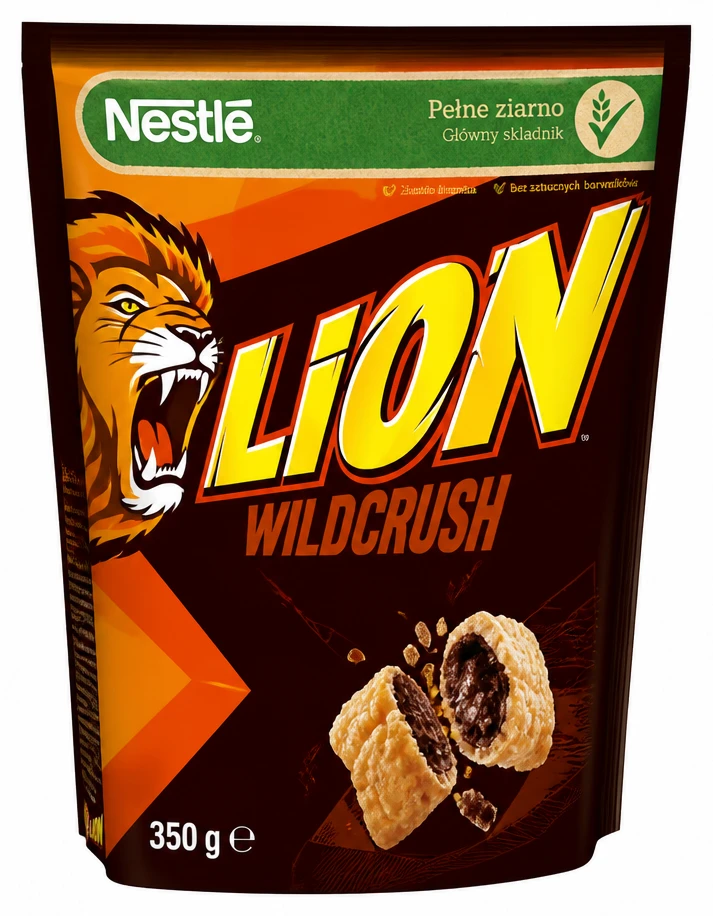 NESTLÉ Płatki Lion Wildcrush