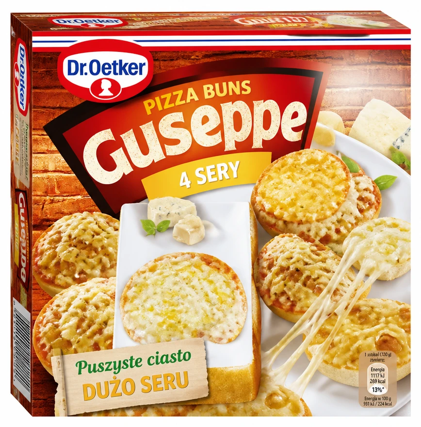 DR. OETKER Guseppe Pizza Buns 4 sery