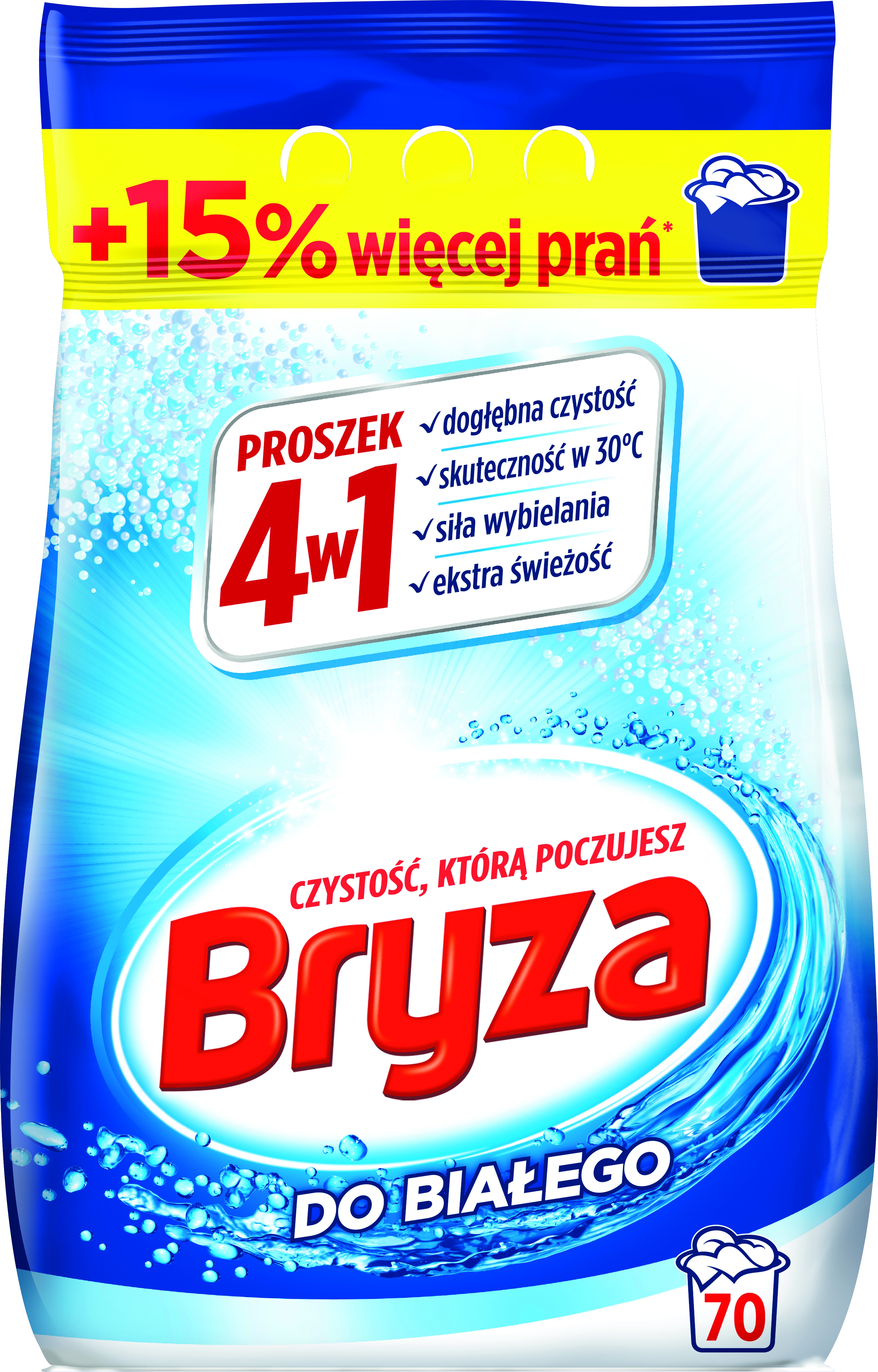 Bryza 4W1 Proszek White 4,55Kg / 70 Prań