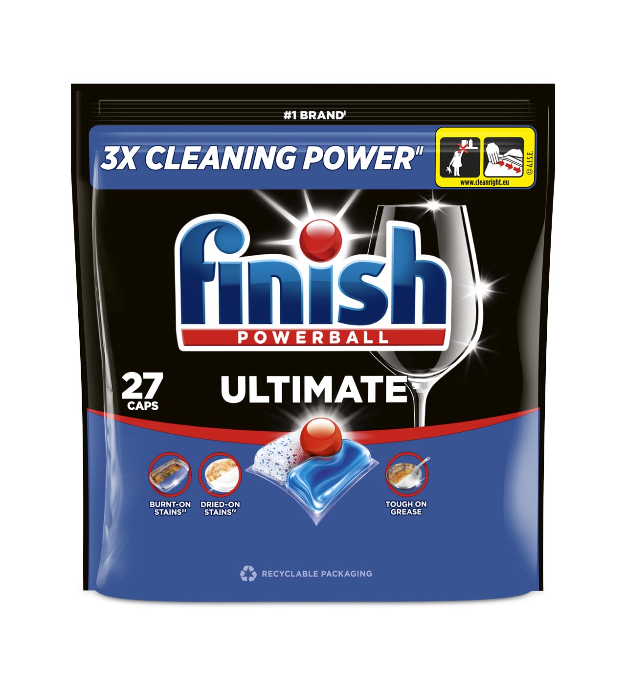 Finish Ultimate Kapsułki Do Zmywarki Fresh 27 Szt.