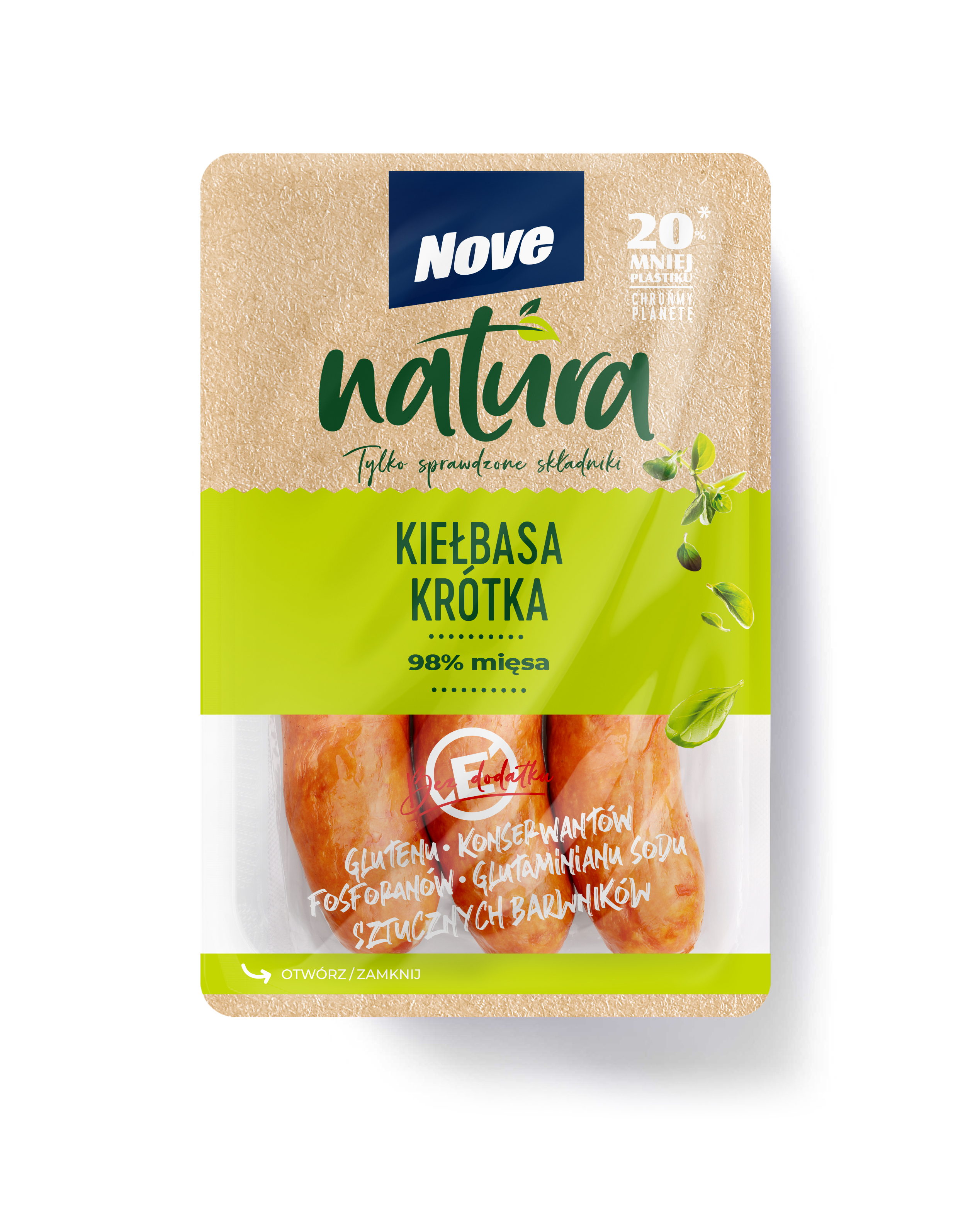 Kiełbasa Krótka Ok. 0,6 Kg Natura