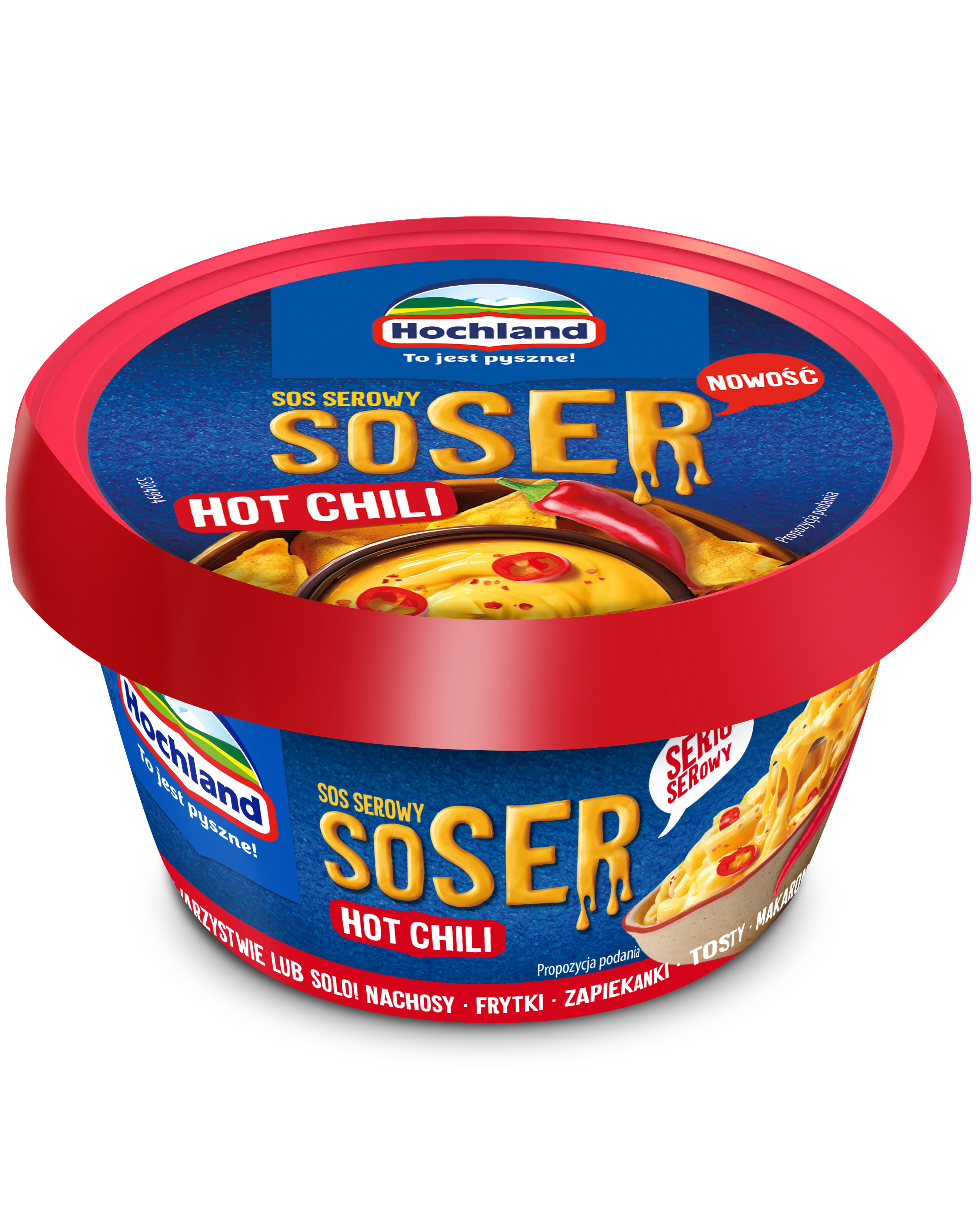 Hochland Soser Hot Chili. Sos Serowy Z Chili 175G