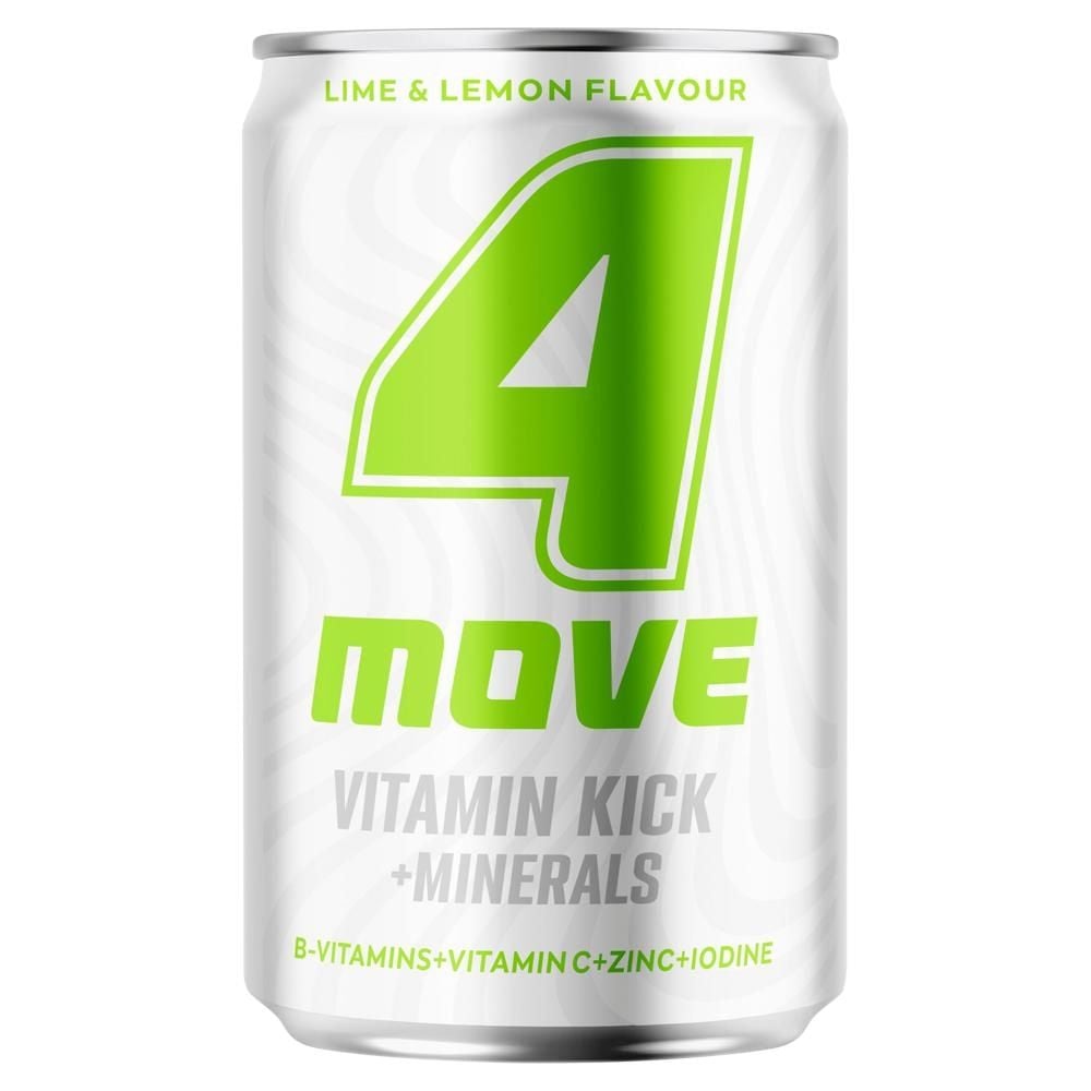 4Move Vitamin Shot Niegazowany napój o smaku limonkowo-cytrynowym 150 ml
