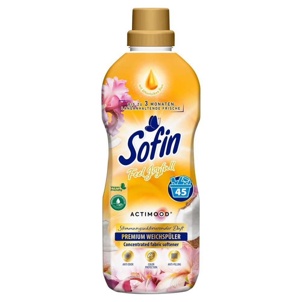Sofin Feel Joyfull Skoncentrowany płyn do płukania tkanin 0,81 l (45 prań)