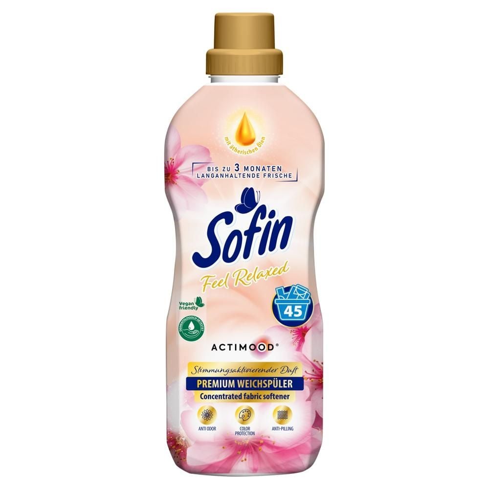 Sofin Feel Relaxed Skoncentrowany płyn do płukania tkanin 0,81 l (45 prań)