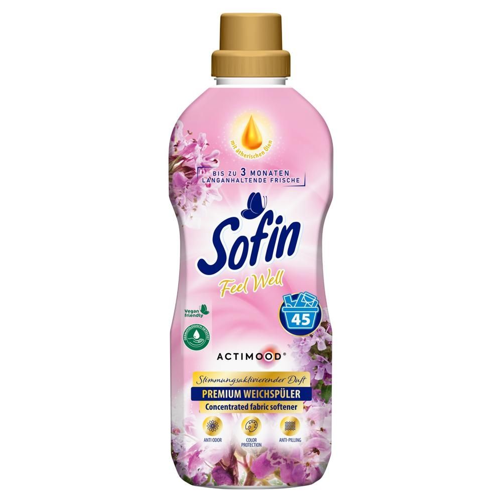 Sofin Feel Well Skoncentrowany płyn do płukania tkanin 0,81 l (45 prań)
