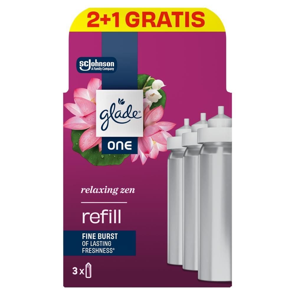 Glade One Relaxing Zen Zapas do odświeżaczy powietrza 30 ml (3 x 10 ml)