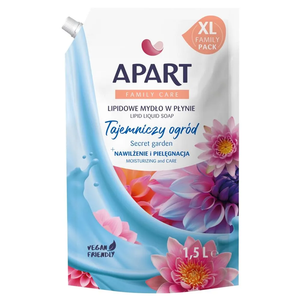 Apart Family Care XL Lipidowe mydło w płynie tajemniczy ogród 1,5 l