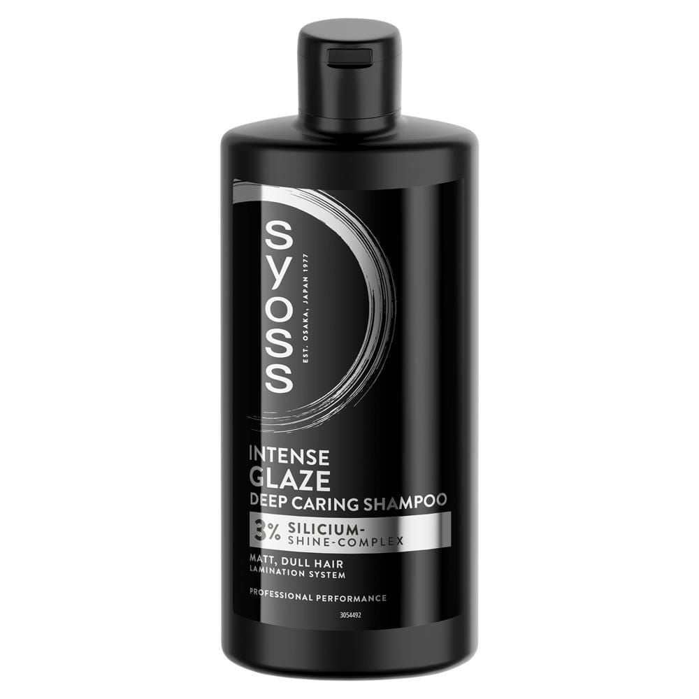 Syoss Intense Glaze Szampon z 3 % krzemowym kompleksem nabłyszczającym do włosów 440 ml