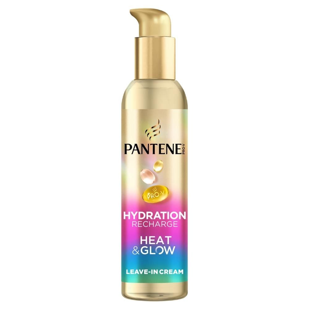 Pantene Pro-V Hydration Recharge Heat & Glow Krem Termoochronny Bez Spłukiwania, 135 ml