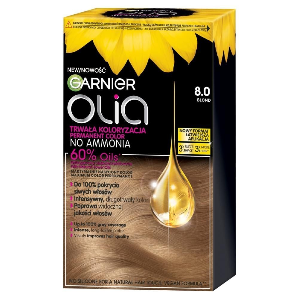 Garnier Olia Krem koloryzujący 8.0 blond