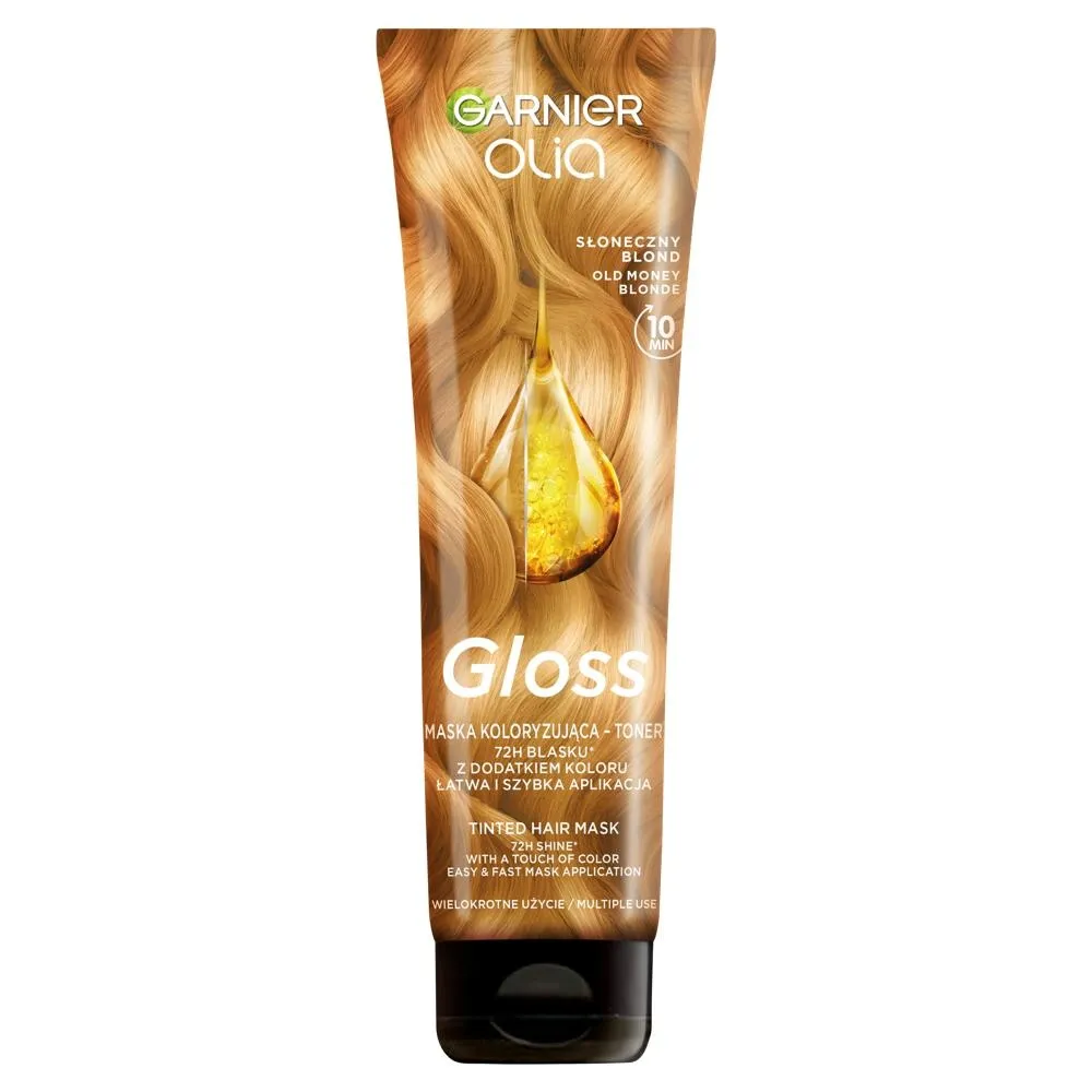 Garnier Olia Gloss Maska koloryzująca-toner słoneczny blond 150 ml