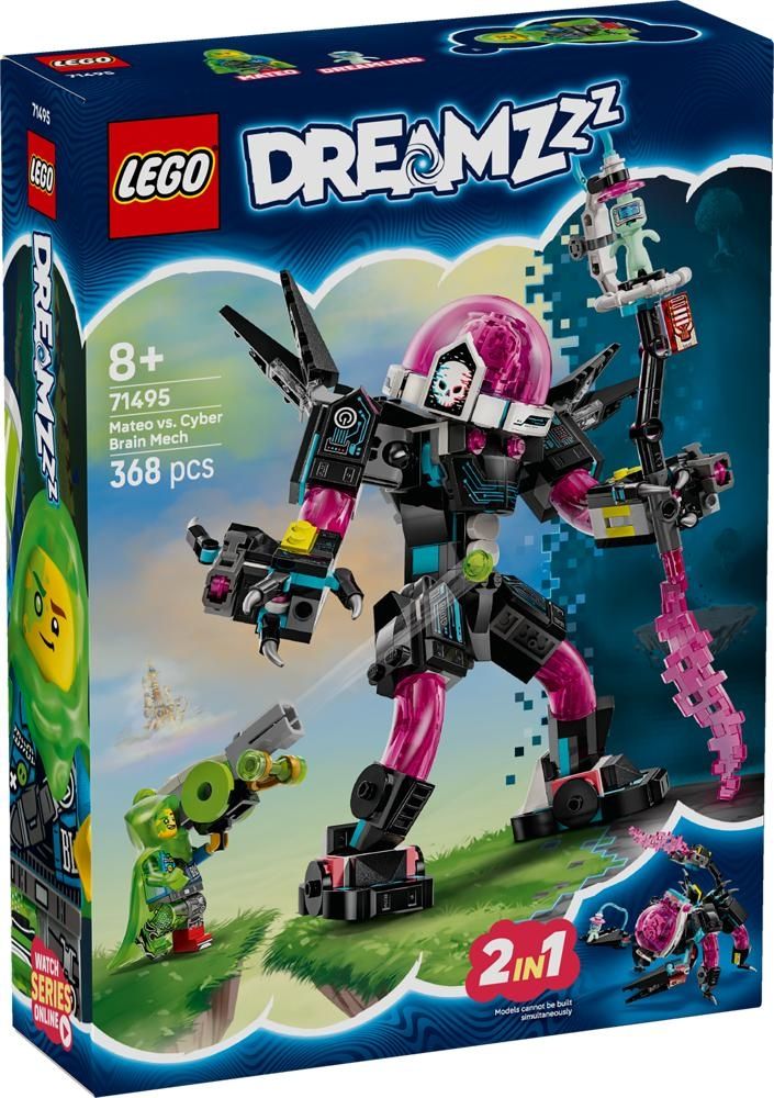 LEGO DREAMZzz Mateo kontra mech Cybermózgowca 71495