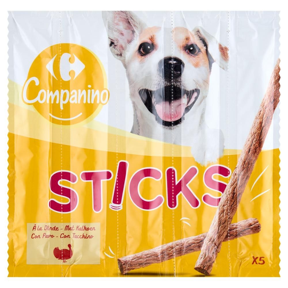Carrefour Companino Karma uzupełniająca dla psów 50 g (5 x 10 g)