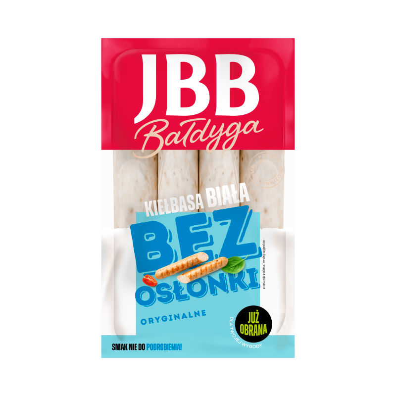KIEŁBASA BIAŁA BEZ OSŁONKI 330 G