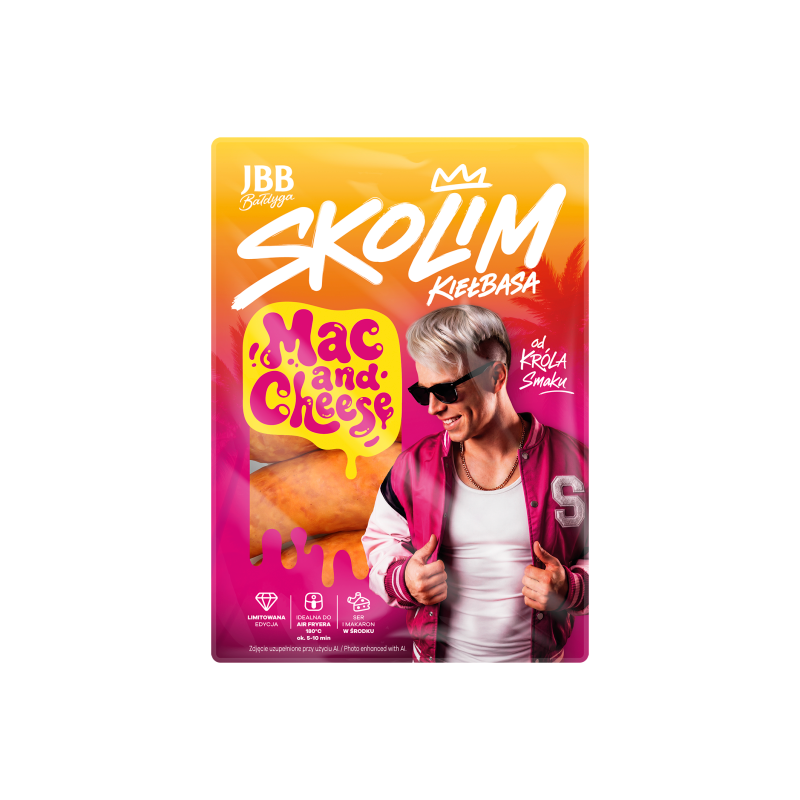 KIEŁBASA SKOLIM MAC AND CHEESE 350 G